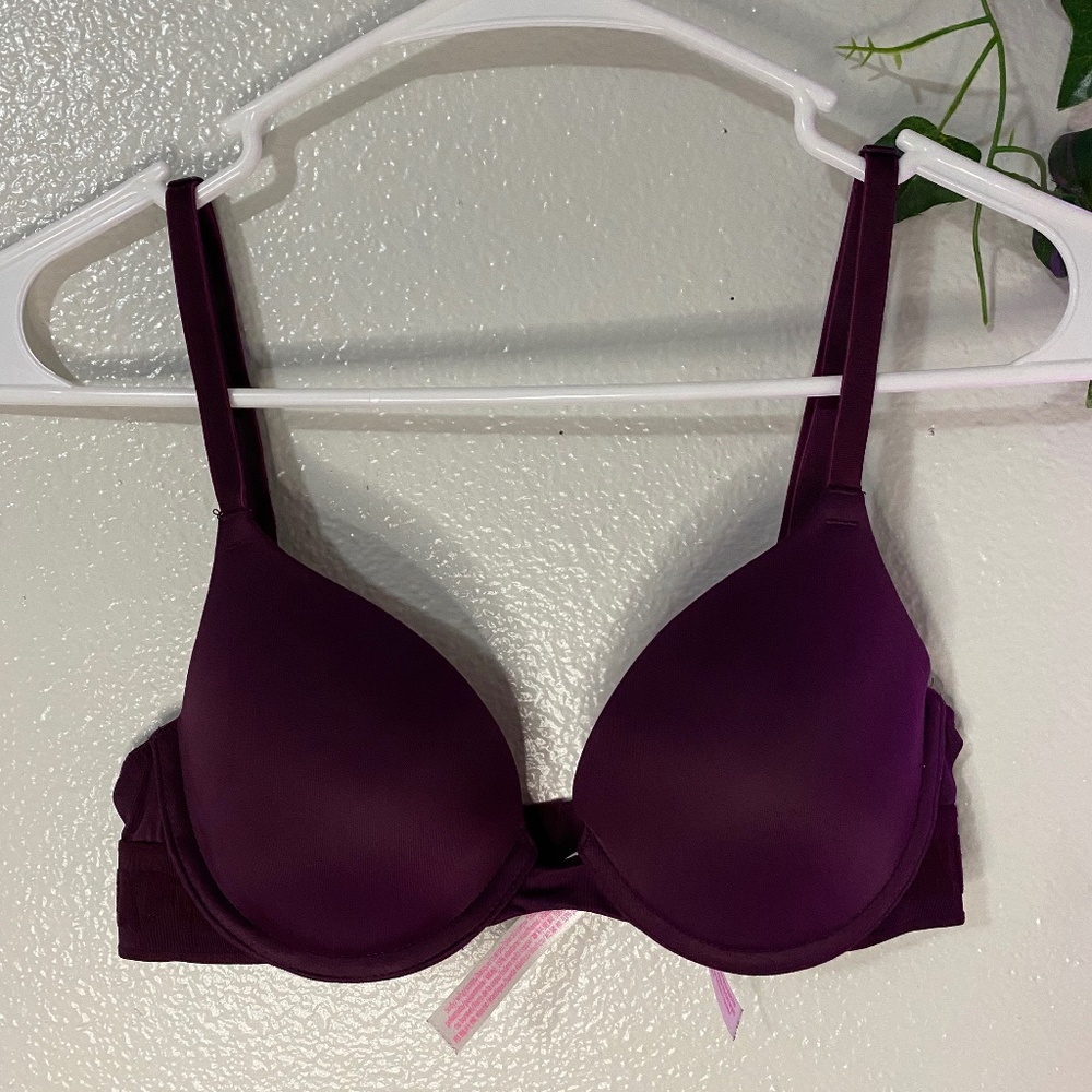 Victoria's Secret/PINK Everyday Bra - Burgundy - 32B
